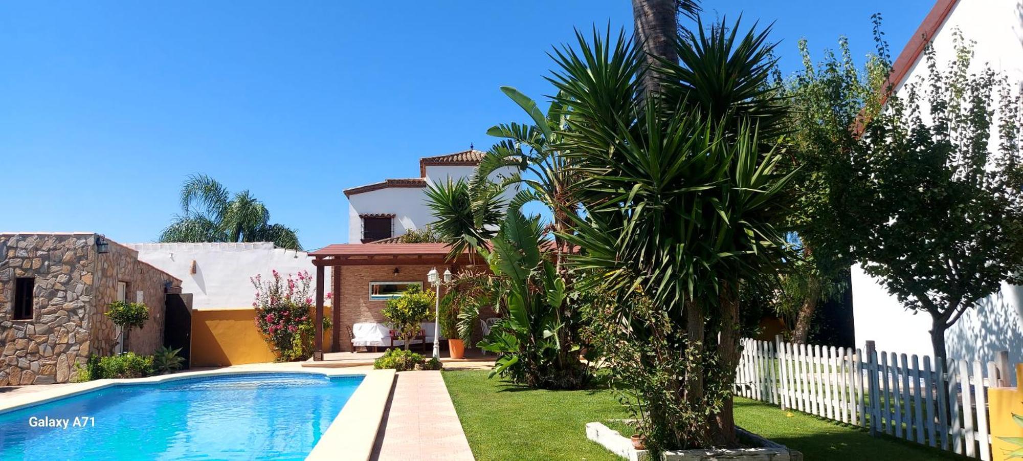 Chalet La Huerta Con Piscina Y Wifi Conil de la Frontera Kültér fotó